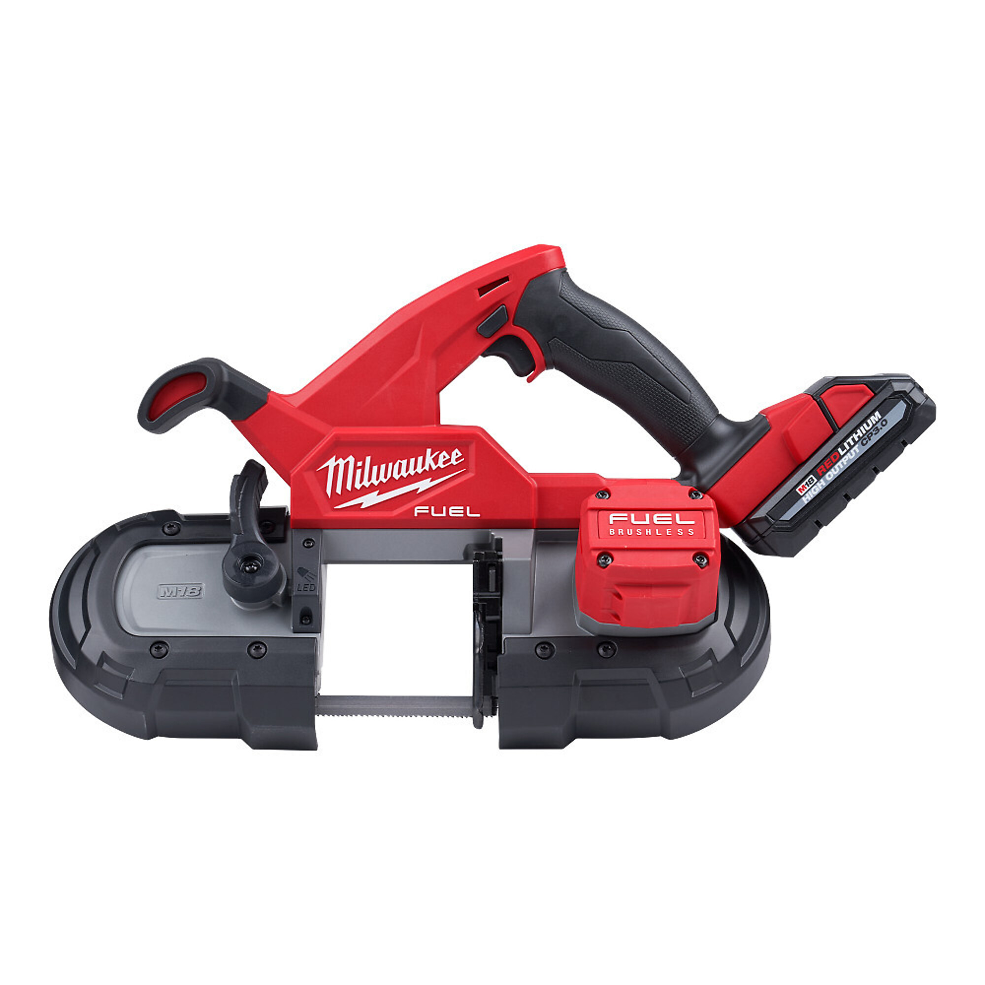 Milwaukee M18 FUEL Compact Cordless Band Saw Kit w/ 2 Batteries (2829-22)